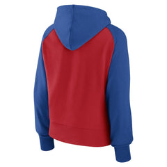 Chicago Cubs Fanatics Women's Pop Fly Pullover Hoodie | MLB On Sale