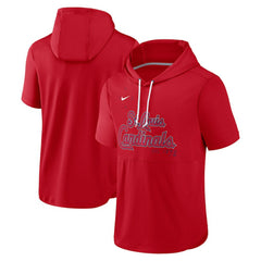 St. Louis Cardinals Nike Springer Short Sleeve Team Pullover Hoodie | MLB US