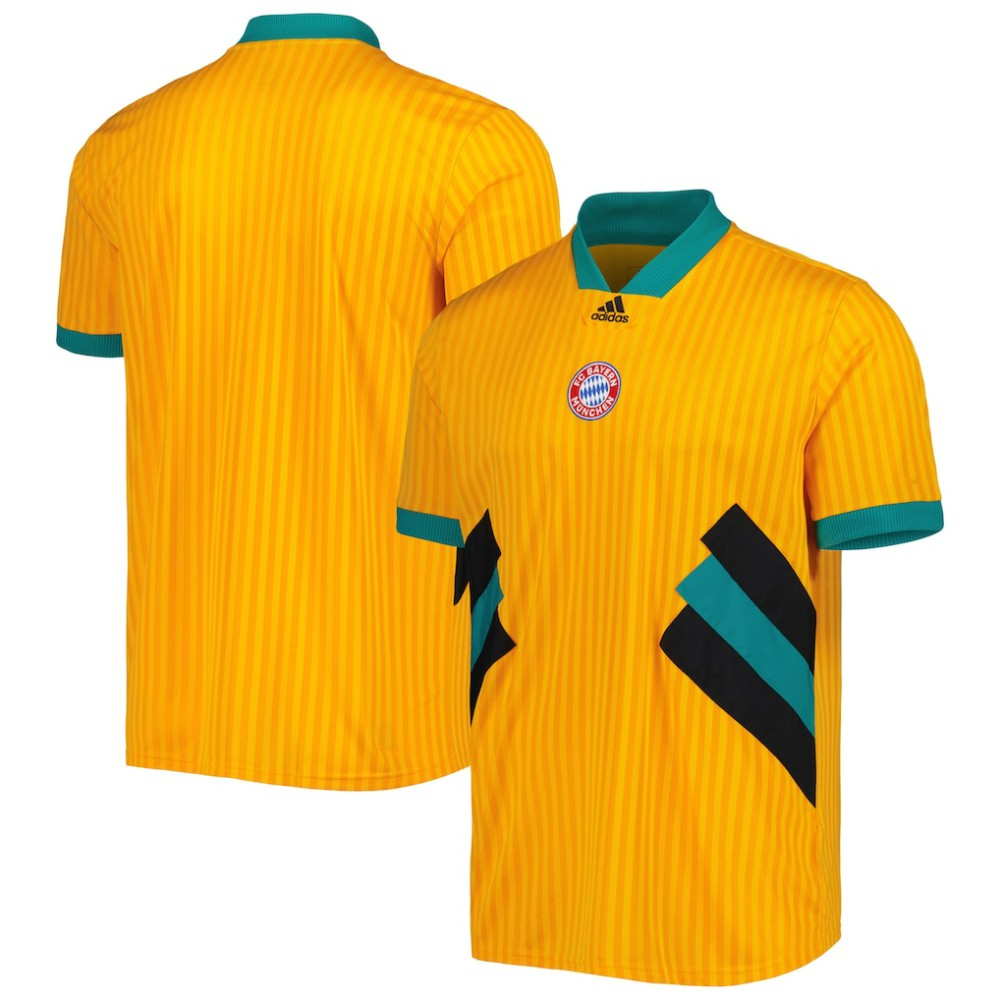 Bayern Munich Football Icon Jersey Yellow - Adidas