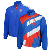 Bayern Munich 2022/23 On-Field Team Logo Anthem Reversible Full-Zip Jacket Blue - Adidas