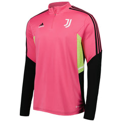 Juventus Training AEROREADY Quarter-Zip Top Pink - Adidas