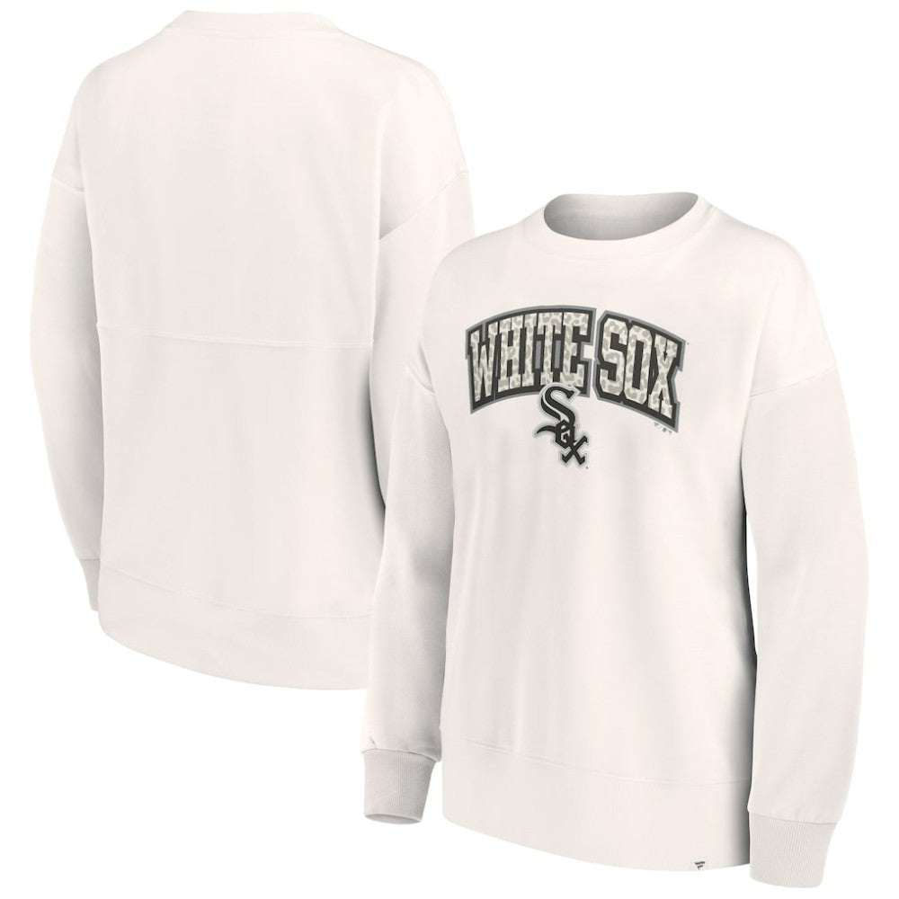 Chicago White Sox Fanatics Women's Leopard Pullover Sweatshirt | MLB New