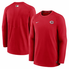 Cincinnati Reds Nike Authentic Collection Logo Performance Long Sleeve T-Shirt | MLB Discount
