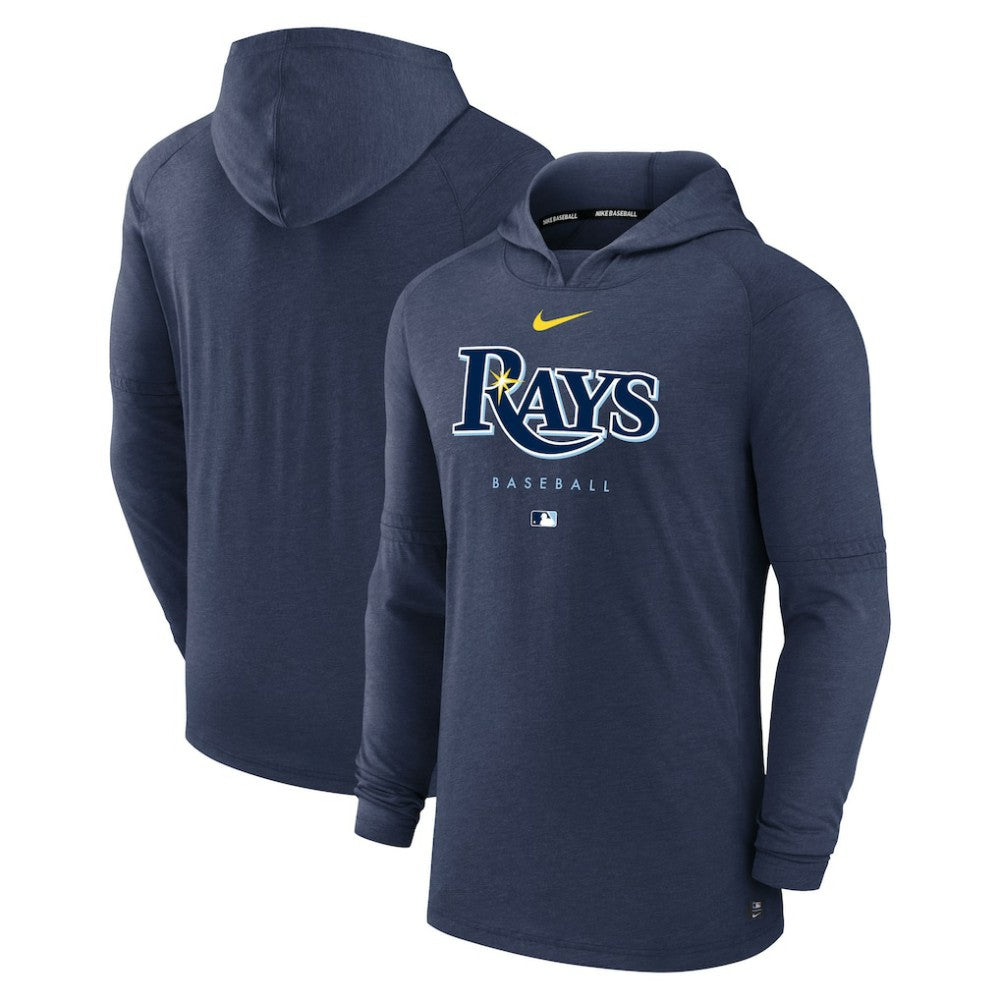 Tampa Bay Rays Nike Authentic Collection Lightweight Dri-FIT Hooded Pullover | MLB Sale