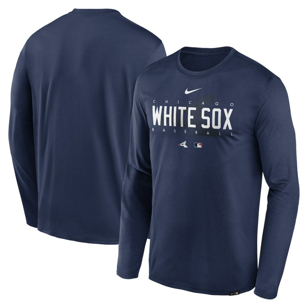 Chicago White Sox Nike Authentic Collection Team Logo Legend Performance Long Sleeve T-Shirt | MLB Sale
