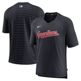 Cleveland Guardians Nike Authentic Collection Pregame Raglan Performance V-Neck T-Shirt | MLB Sale