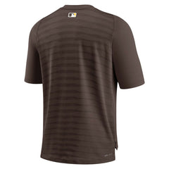 San Diego Padres Nike Authentic Collection Pregame Raglan Performance V-Neck T-Shirt | MLB New