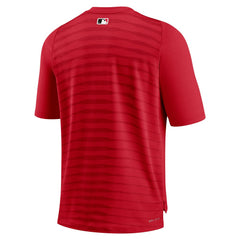 Cincinnati Reds Nike Authentic Collection Pregame Raglan Performance V-Neck T-Shirt | MLB New
