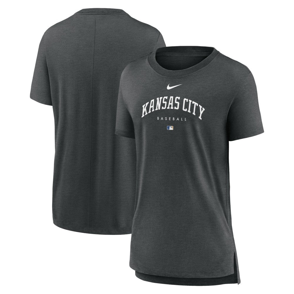 Kansas City Royals Nike Women's Authentic Collection Early Work Tri-Blend T-Shirt | MLB Discount