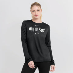 Chicago White Sox Nike Women's Authentic Collection Legend Performance Long Sleeve T-Shirt | MLB Discount