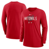 Washington Nationals Nike Women's Authentic Collection Legend Performance Long Sleeve T-Shirt | MLB Online