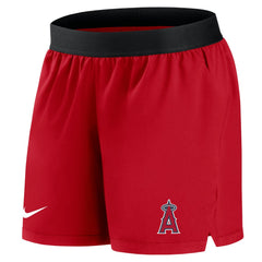 Los Angeles Angels Nike Women's Authentic Collection Team Performance Shorts | MLB Online