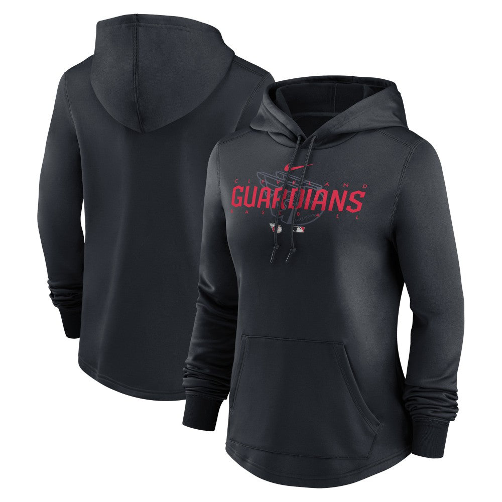 Cleveland Guardians Nike Women's Authentic Collection Pregame Performance Pullover Hoodie | MLB Sale