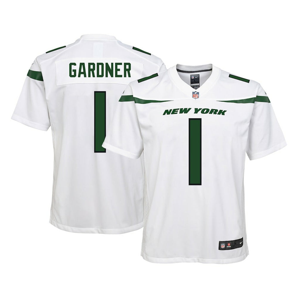 Ahmad Sauce Gardner New York Jets Youth Game Jersey - White