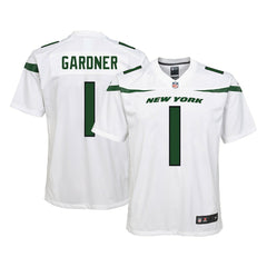 Ahmad Sauce Gardner New York Jets Youth Game Jersey - White