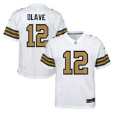 New Orleans Saints Nike Chris Olave Youth Game Jersey