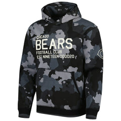 Chicago Bears The Wild Collective Camo Pullover Hoodie