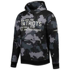 New England Patriots The Wild Collective Camo Pullover Hoodie