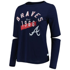 Atlanta Braves Touch Women's Formation Long Sleeve T-Shirt | MLB Shop