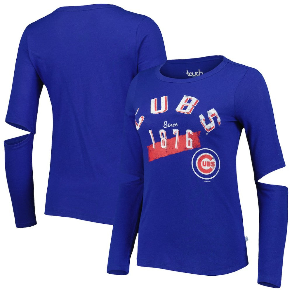 Chicago Cubs Touch Women's Formation Long Sleeve T-Shirt | MLB US