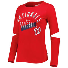 Washington Nationals Touch Women's Formation Long Sleeve T-Shirt | MLB US