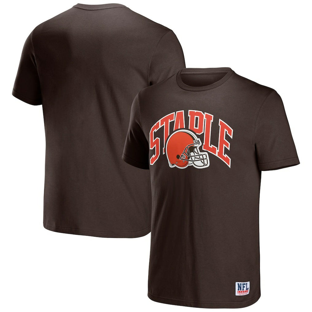 Cleveland Browns NFL x Staple Logo Lockup T-Shirt