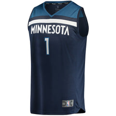 Anthony Edwards Minnesota Timberwolves 2021/22 Fast Break Replica Jersey Discount