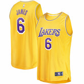 LeBron James Los Angeles Lakers 2021/22 Fast Break Replica Jersey On Sale