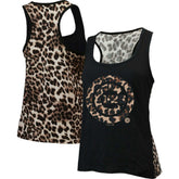 Chicago Cubs Majestic Threads Women's Leopard Tank Top | MLB Discount