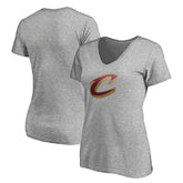 Cleveland Cavaliers Women's Primary Team Logo V-Neck T-Shirt sale Online