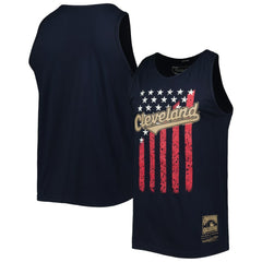 Cleveland Guardians Mitchell & Ness Cooperstown Collection Stars and Stripes Tank Top | MLB New
