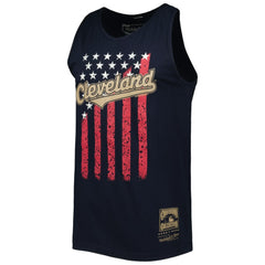 Cleveland Guardians Mitchell & Ness Cooperstown Collection Stars and Stripes Tank Top | MLB New