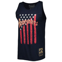 Seattle Mariners Mitchell & Ness Cooperstown Collection Stars and Stripes Tank Top | MLB New