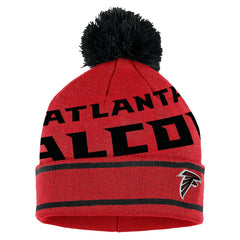 Atlanta Falcons WEAR by Erin Andrews Women's Double Jacquard Cuffed Knit Hat with Pom and Gloves Set