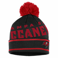 Tampa Bay Buccaneers WEAR by Erin Andrews Women's Double Jacquard Cuffed Knit Hat with Pom and Gloves Set