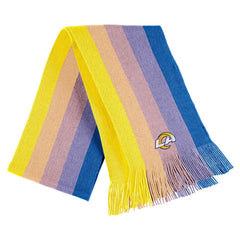 Los Angeles Rams WEAR by Erin Andrews Women's Ombre Pom Knit Hat and Scarf Set