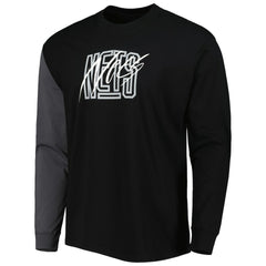 Brooklyn Nets Courtside Versus Flight MAX90 Long Sleeve T-Shirt Outlet