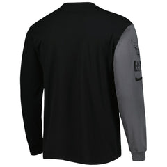 Chicago Bulls Courtside Versus Flight MAX90 Long Sleeve T-Shirt sale Outlet