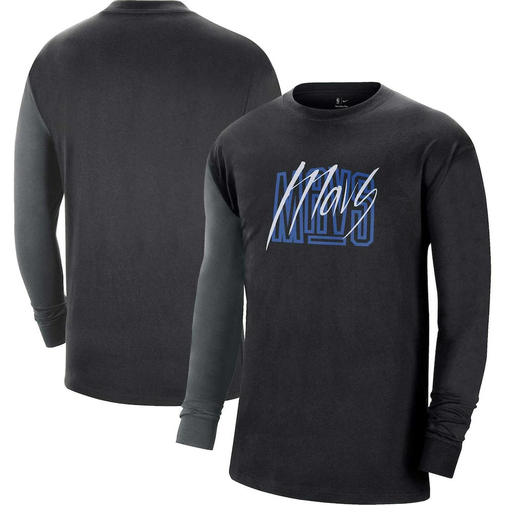 Dallas Mavericks Courtside Versus Flight MAX90 Long Sleeve T-Shirt sale New