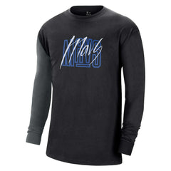 Dallas Mavericks Courtside Versus Flight MAX90 Long Sleeve T-Shirt sale New