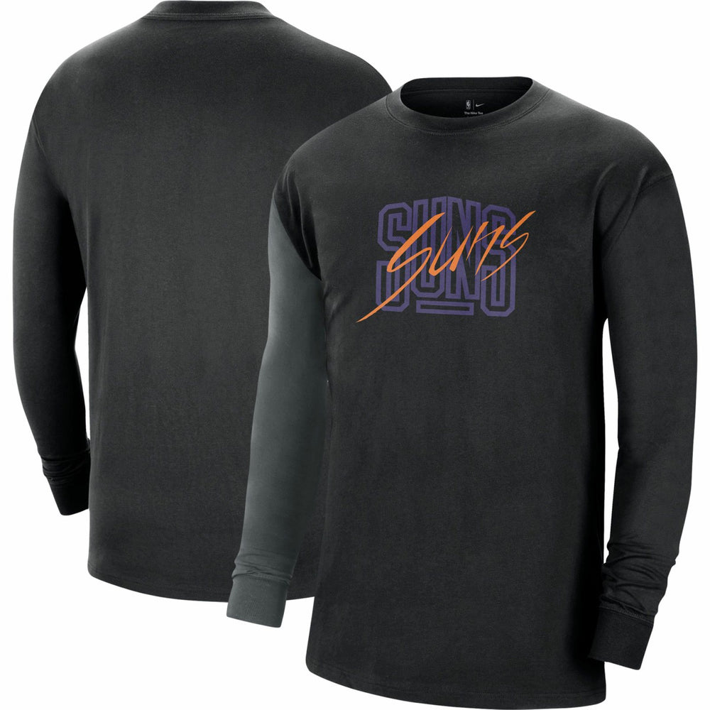 Phoenix Suns Courtside Versus Flight MAX90 Long Sleeve T-Shirt New