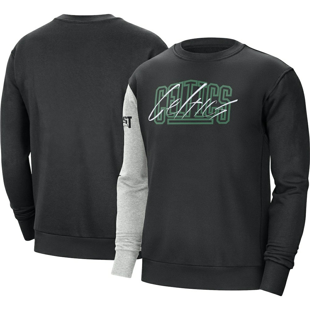Boston Celtics Courtside Versus Force & Flight Pullover Sweatshirt Discount
