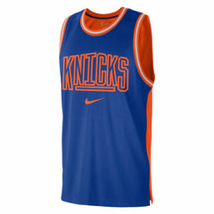 New York Knicks Courtside Versus Force Split DNA Performance Mesh Tank Top For Sale