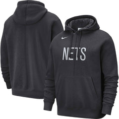 Brooklyn Nets Courtside Versus Stitch Split Pullover Hoodie Discount