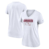 Washington Commanders Nike Women's Hometown Collection Tri-Blend V-Neck T-Shirt