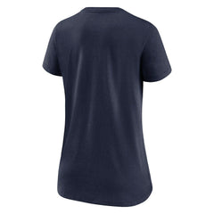 New England Patriots Nike Women's Hometown Collection Tri-Blend V-Neck T-Shirt