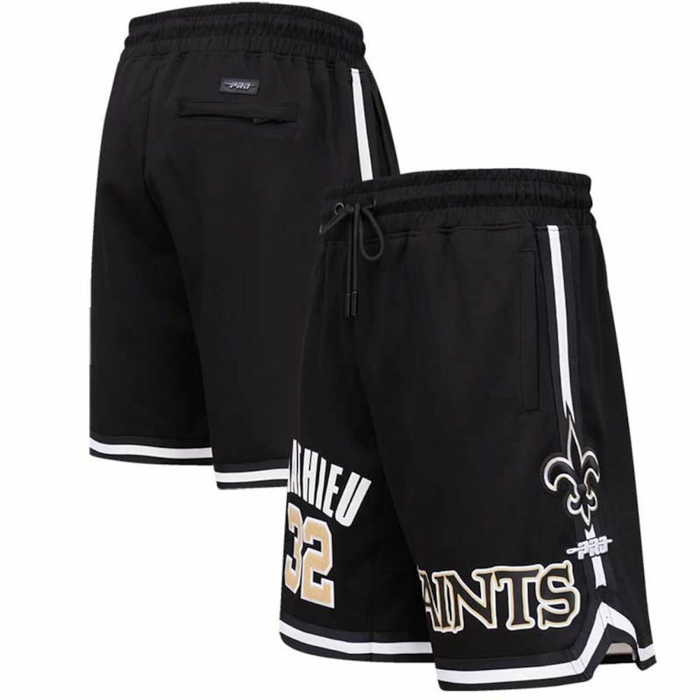 New Orleans Saints Tyrann Mathieu Pro Standard Player Name & Number Shorts