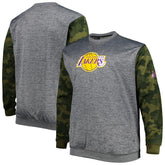 Los Angeles Lakers Big & Tall Camo Stitched Sweatshirt Discount