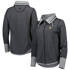 New Orleans Saints Tommy Bahama Women's Sport Sun Fade Full-Zip Sweatshirt