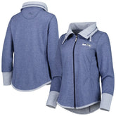 Seattle Seahawks Tommy Bahama Women's Sport Sun Fade Full-Zip Sweatshirt